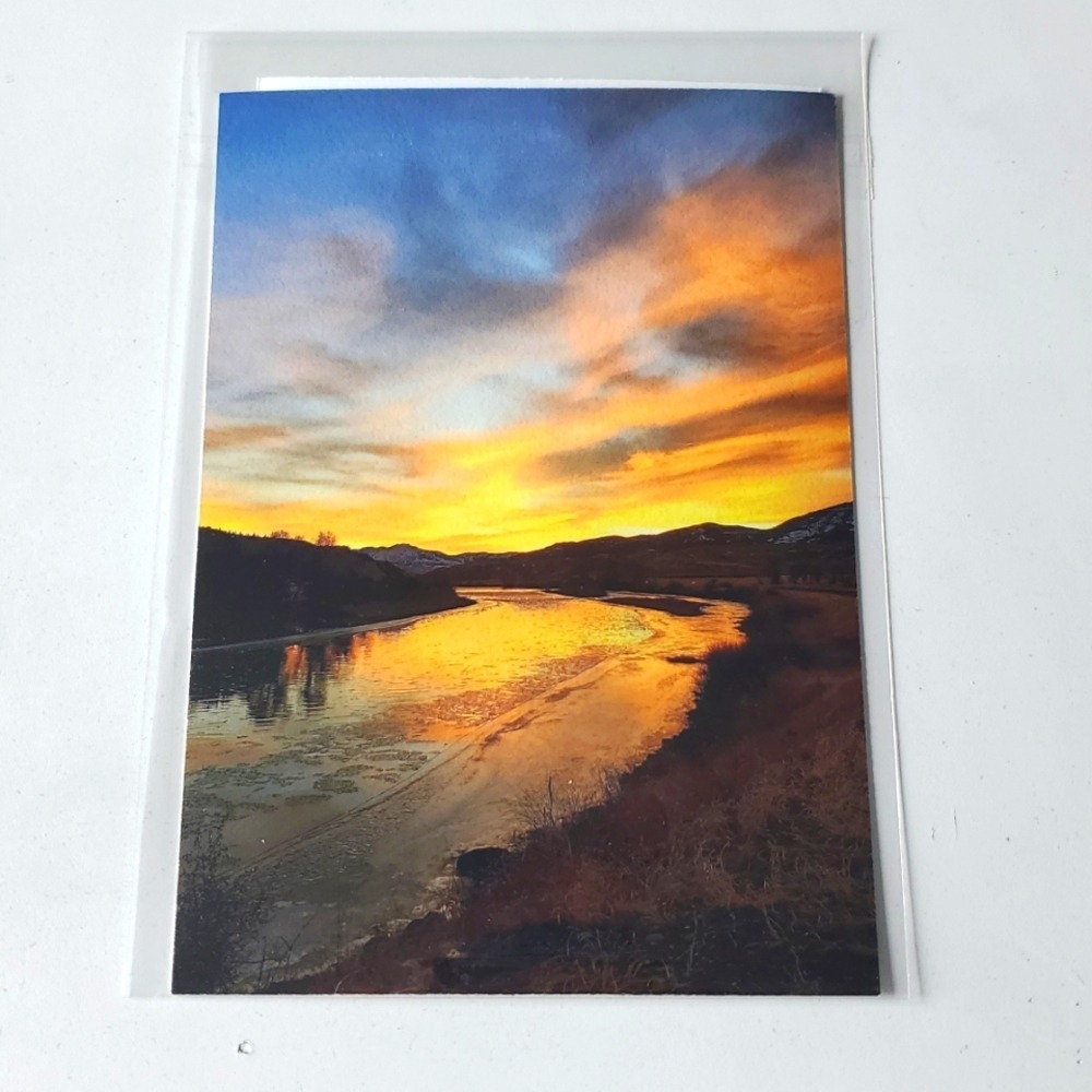 "Watercolor" 5x7 Paper Photograph by Karen Geerken Photography